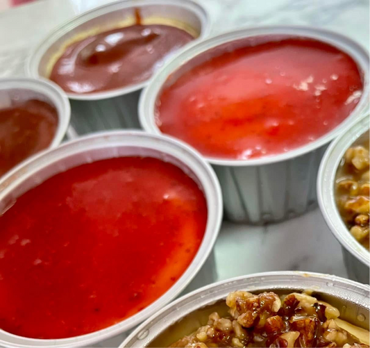 Cheesecake mermelada de fresa